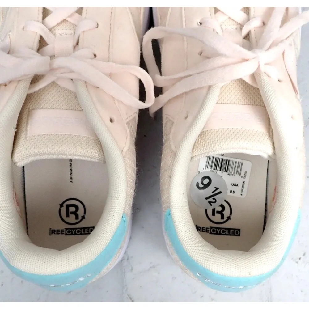 Reebok Royal Techque Shoes Women’s 9.5 Textile Peach Reecycled FX2305